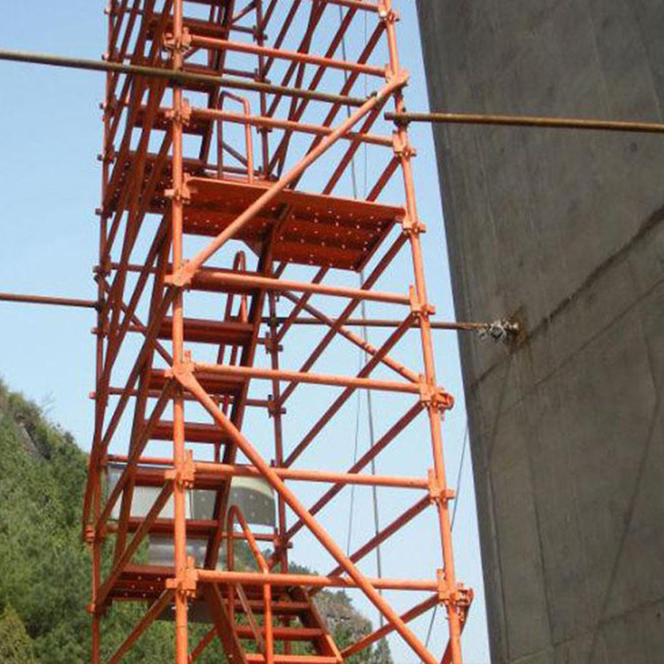 施工安全爬梯在高墩与墩柱施工中的关键作用