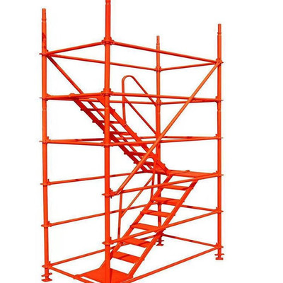 霁航桥梁施工安全爬梯系统 一体化梯笼脚手架的技术优势与应用